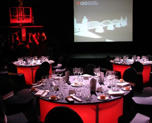 Gala-Abend zum 150-jährigen Bestehen eines Industriestandorts